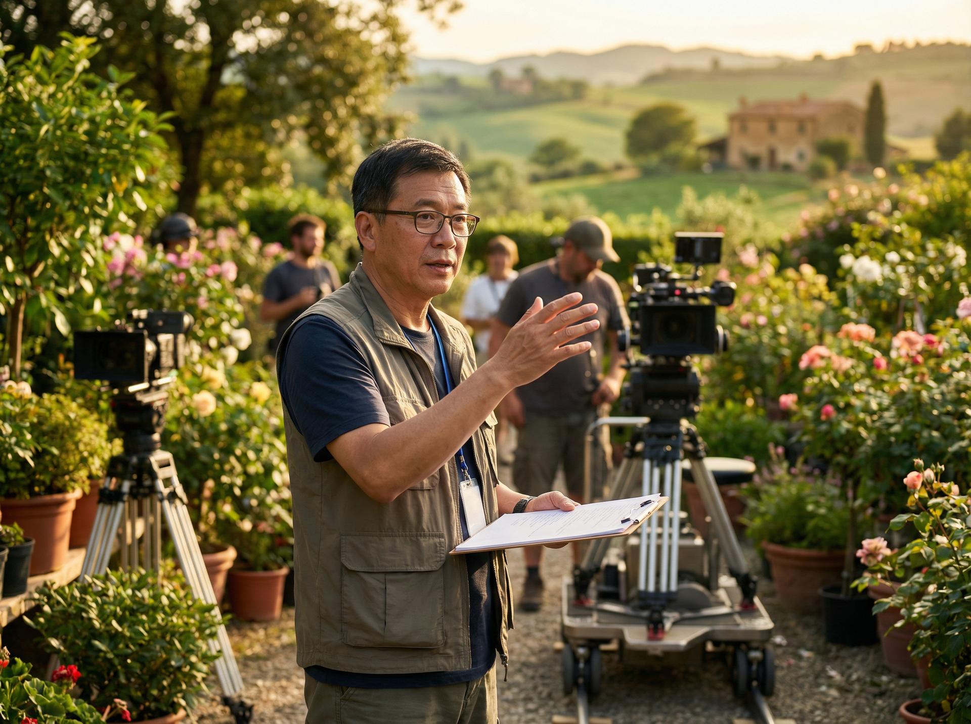 麻豆传媒植物视频导演林清远